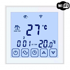 Терморегулятор Ecoset BHT-323 WIFI програмований з датчиком підлоги 3м
